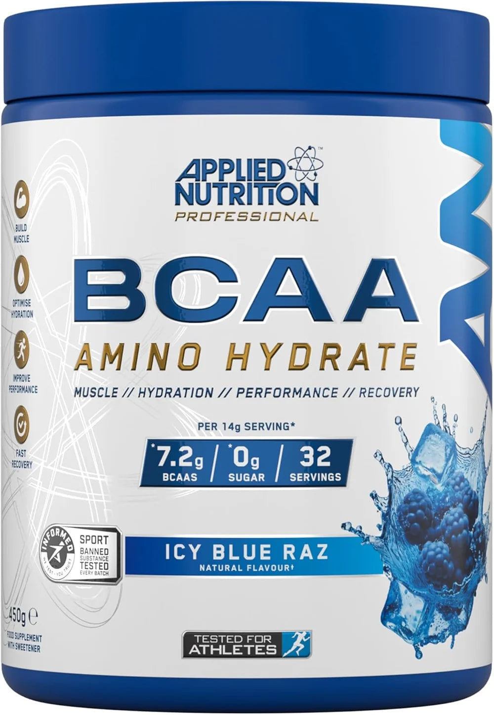 BCAA Amino Hydrate icy blue rat
