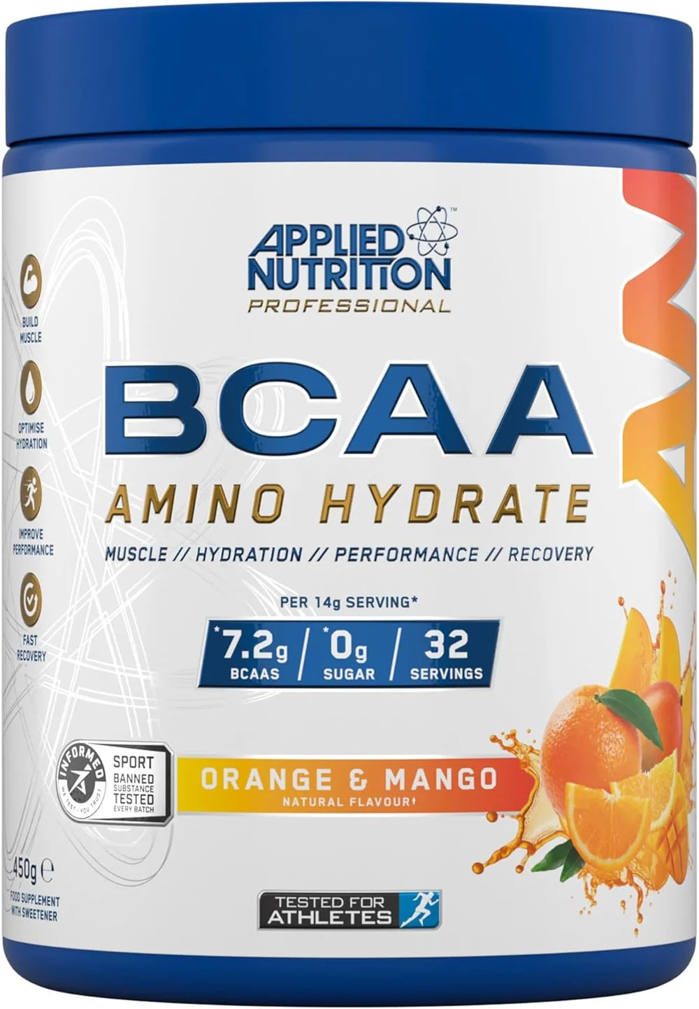 BCAA Amino Hydrate orange and mango