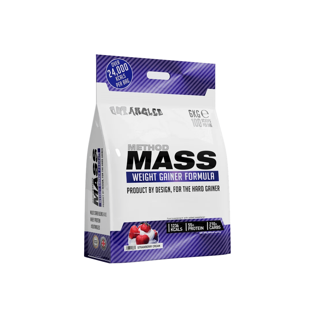 OUT ANGLED Method Mass Gainer 6kg - MJ protein Supplement